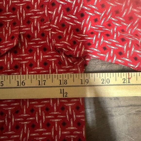 Rough Stock by Panhandle New with Tag Snap Shirt, Red Size L 14 - Picture 6 of 6